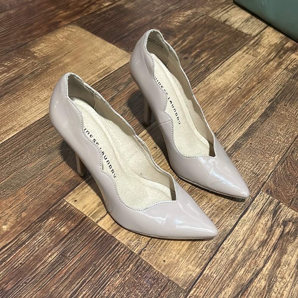 Cream heels